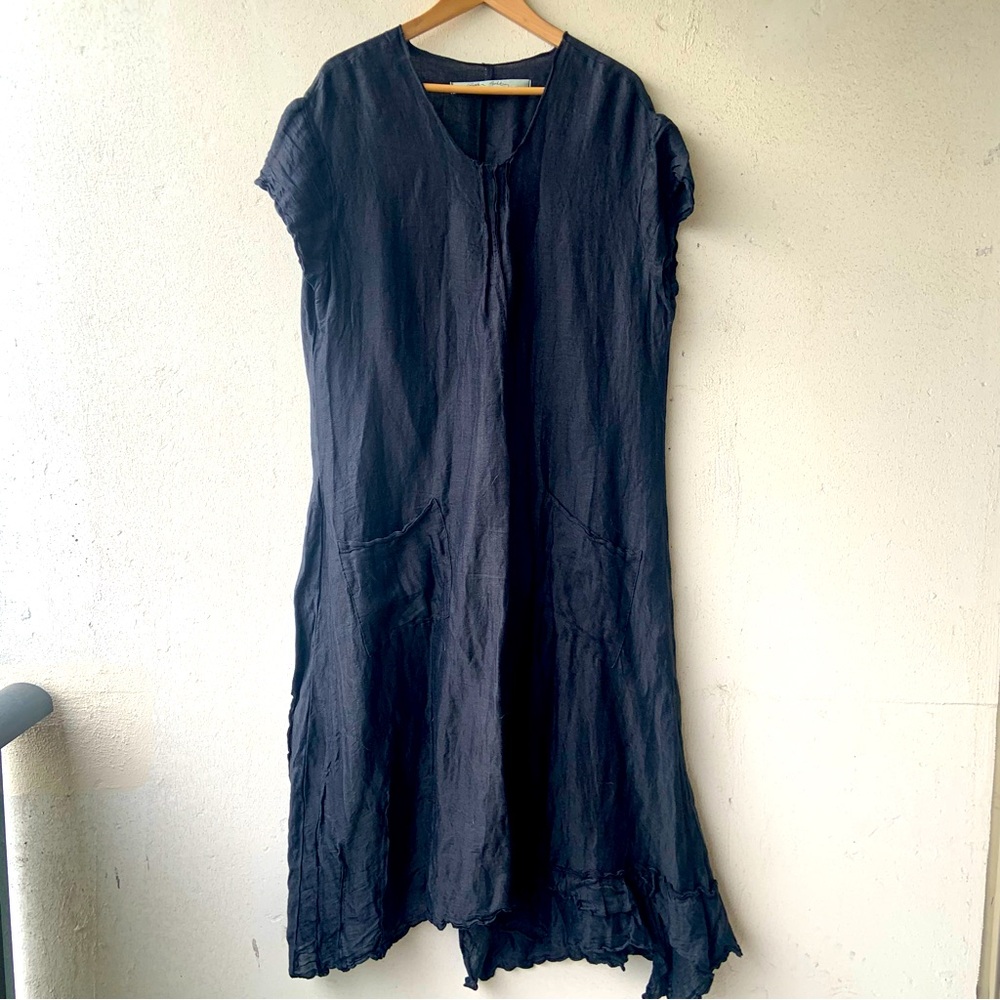 Cynthia Ashby Black Dress